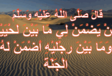 يضمن لك الجنة